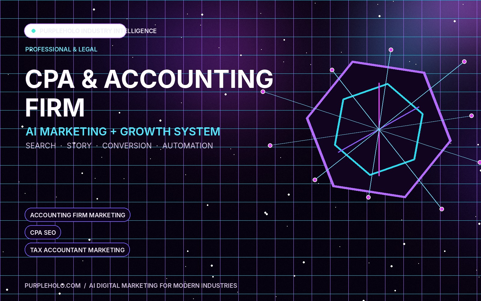 PurpleHolo AI digital marketing strategy for CPA & Accounting Firm