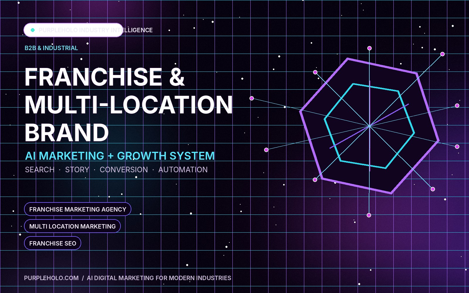 PurpleHolo AI digital marketing strategy for Franchise & Multi-Location Brand